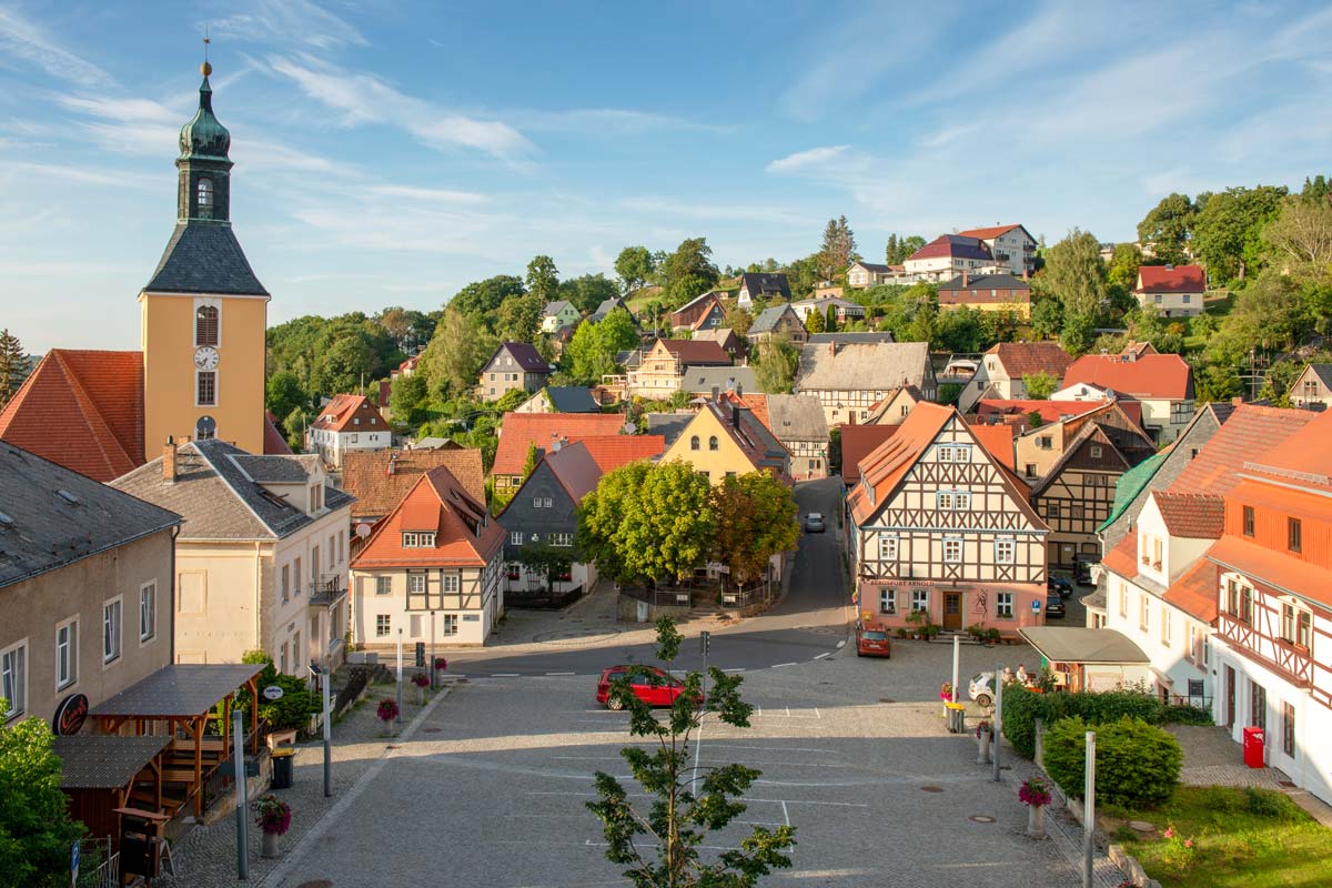 Wanderroute 1 – Rundwanderung ab Hotel „Zur Aussicht“ Hohnstein