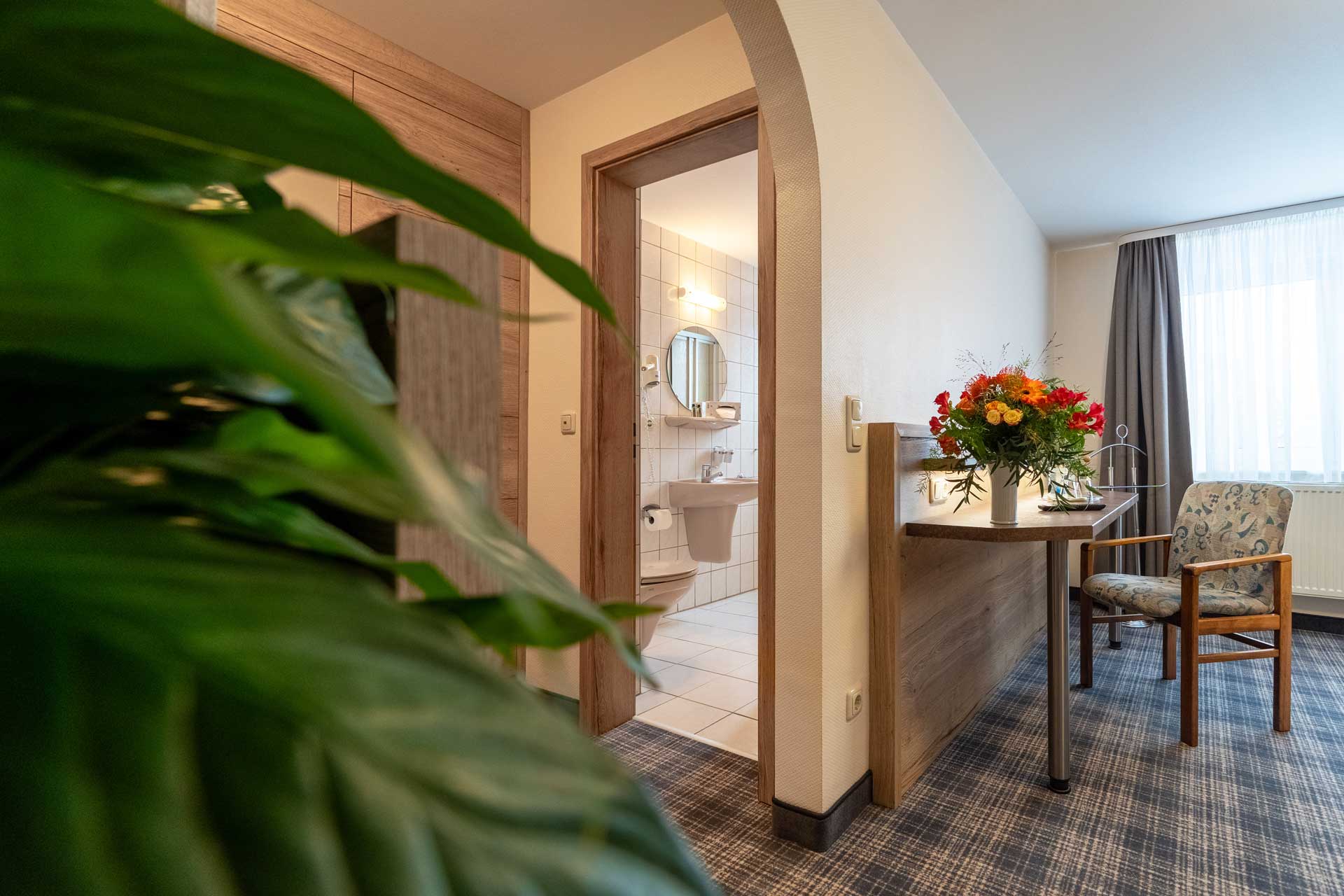 Hotel "Zur Aussicht" in Hohnstein - Beispielzimmer