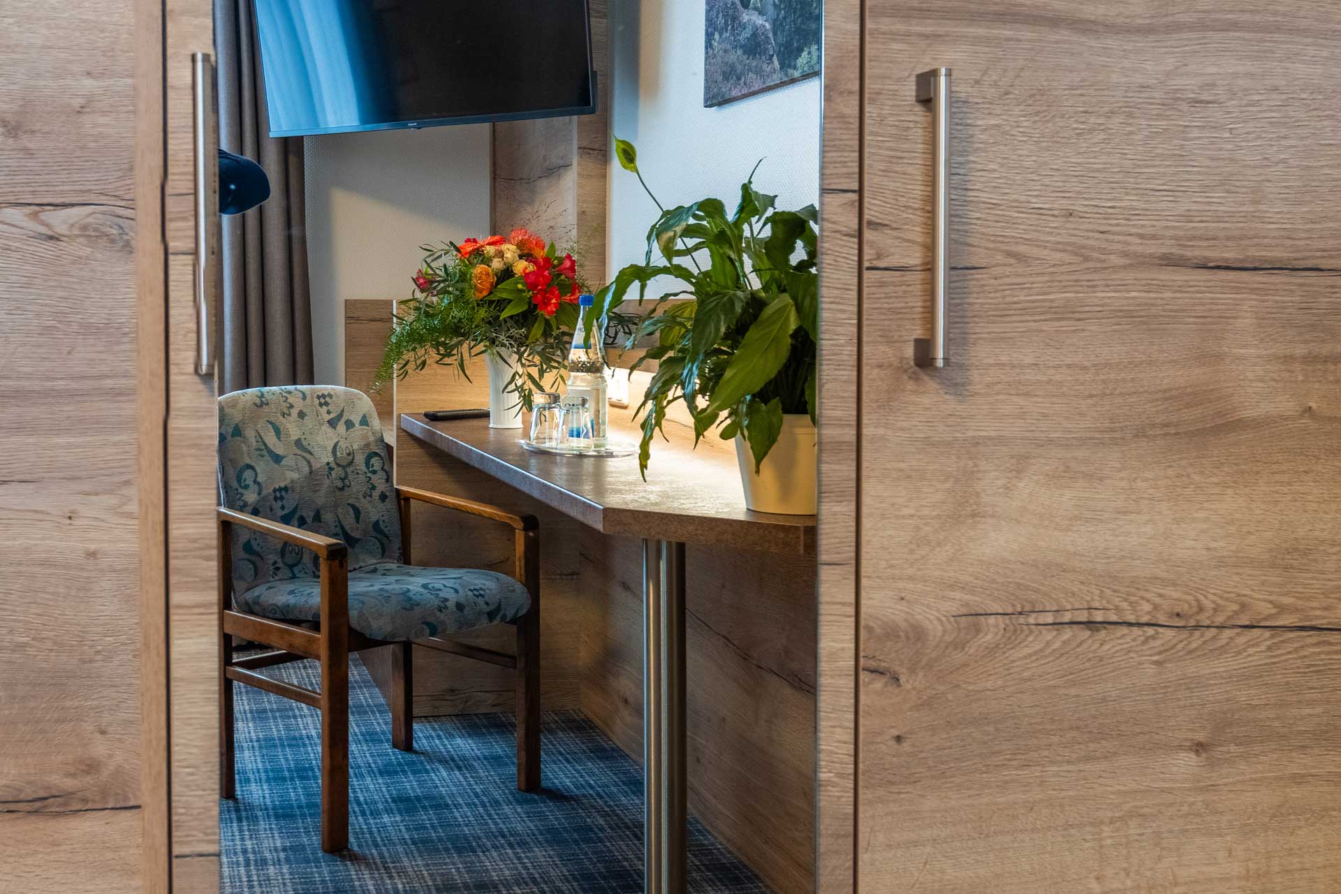 Hotel "Zur Aussicht" in Hohnstein - Beispielzimmer